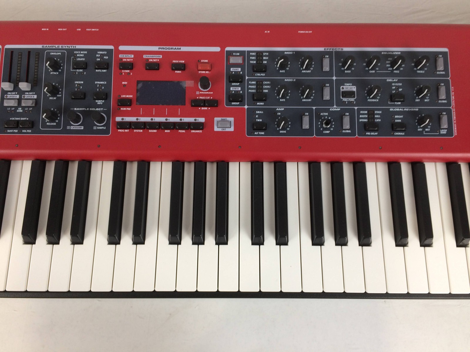 Used Nord Piano 6 88-Key Digital Piano in Red with Free Shipping