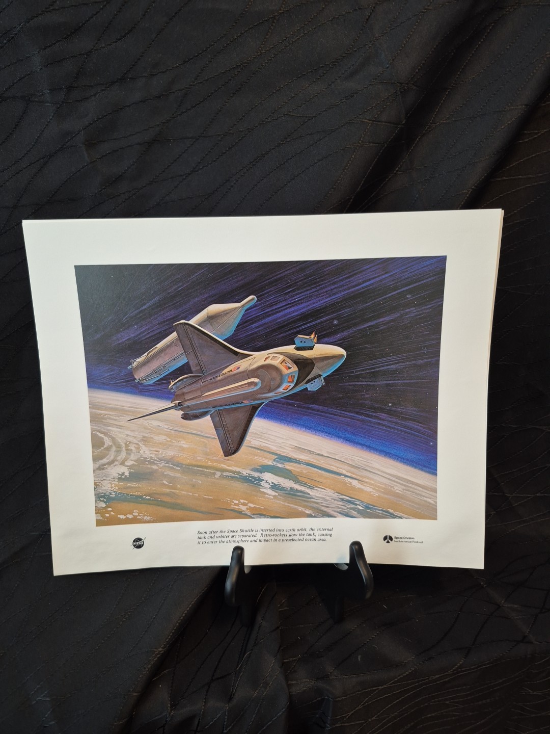 Rare - The "Space Shuttle Saga" Lithograph Set Of 6, 11x14