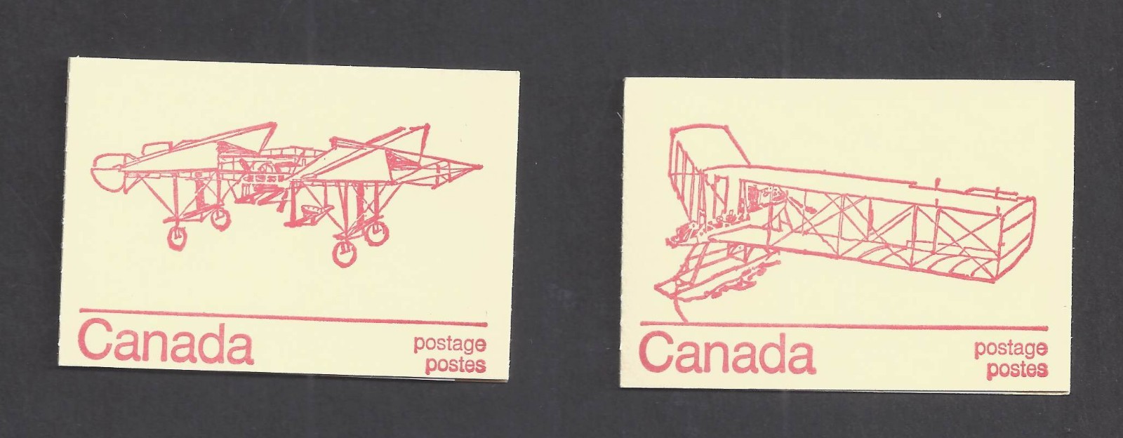 Canada BOOKLET #74a VF MINT NH "THINNING HAIR ON PEARSON" ERROR CHOOSE 1 BS29251