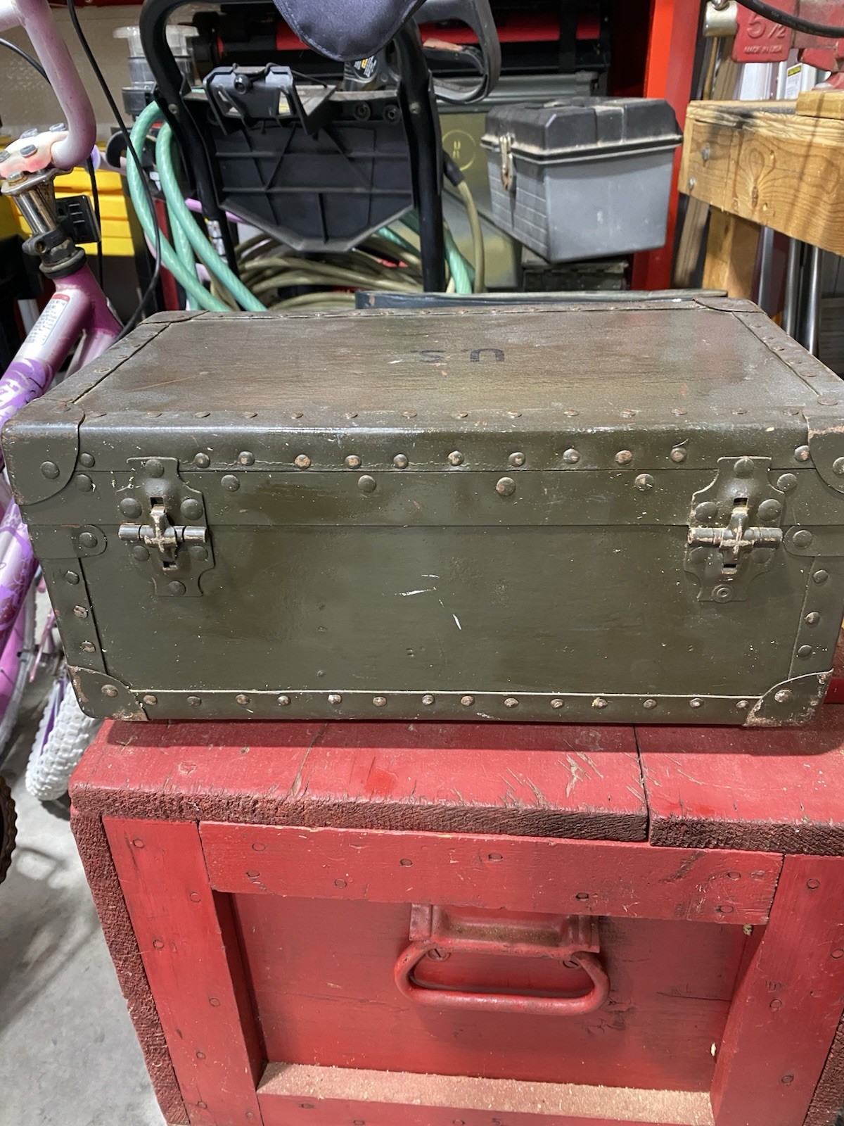 US Army Barber Kit Case NSN 3590-00-058-1837