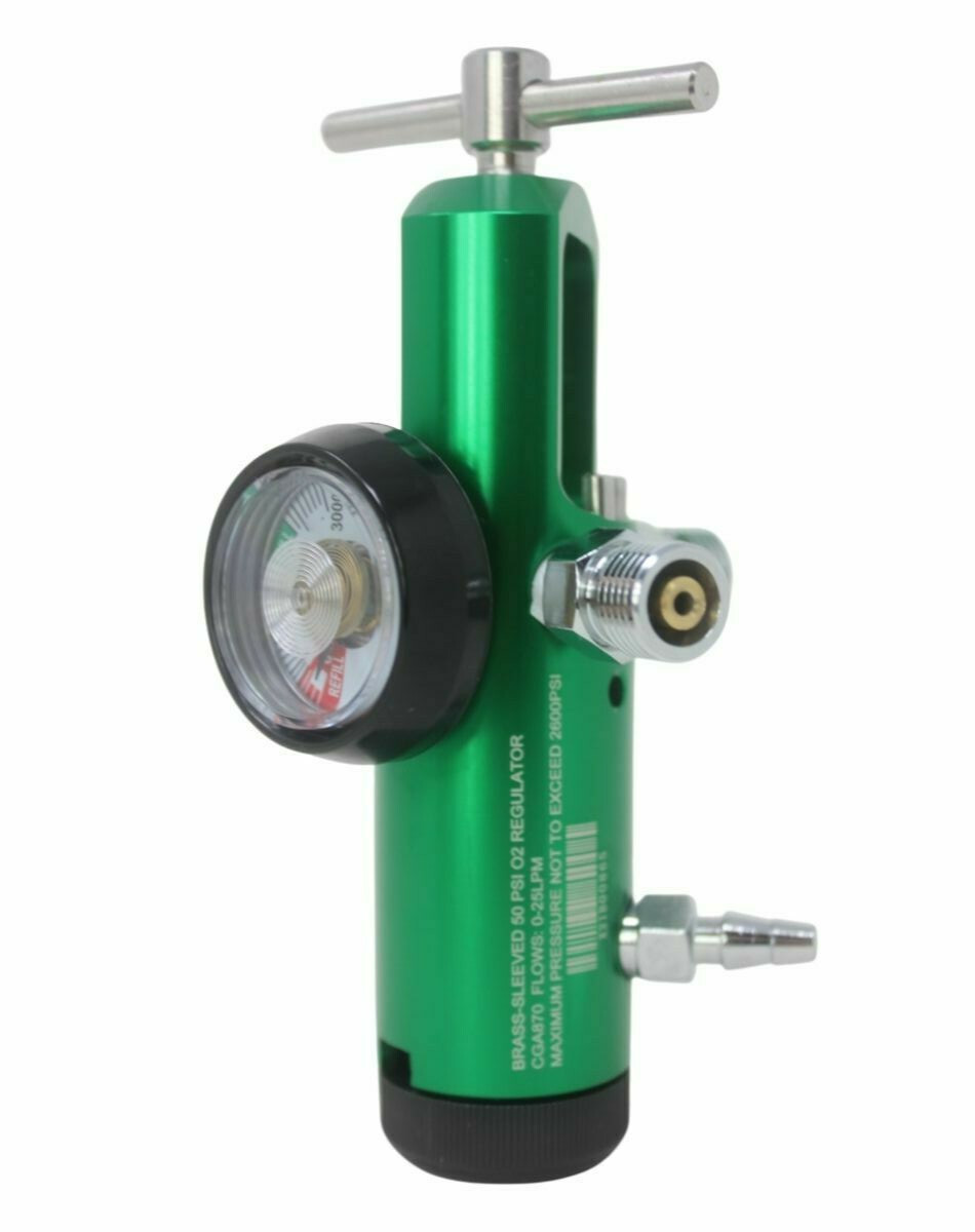 Ever Ready 144103 Oxygen Regulator Two Diss With Check Valve