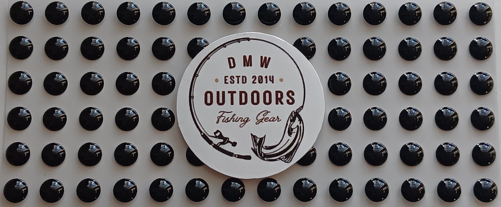 Holographic 3d Adhesive Fish Eyes, Multi Sizes & Colors Available, Fly Tying