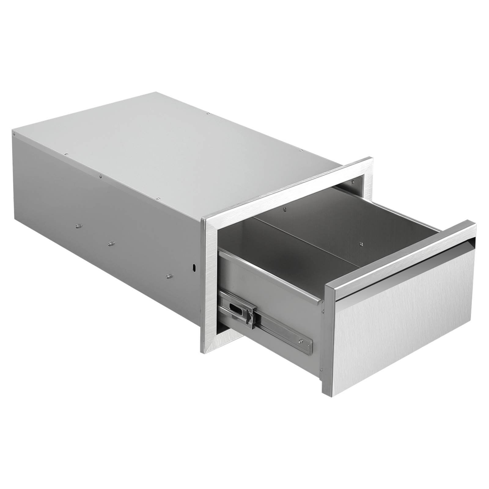 Outdoor Kitchen Drawers,Stainless Flush Mount BBQ Drawers(Multiple sizes)