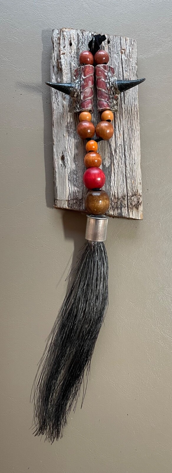 Rio Grande 8" Wild Turkey Beard with Spurs, 1 1/8" Each,  from 2025 Season