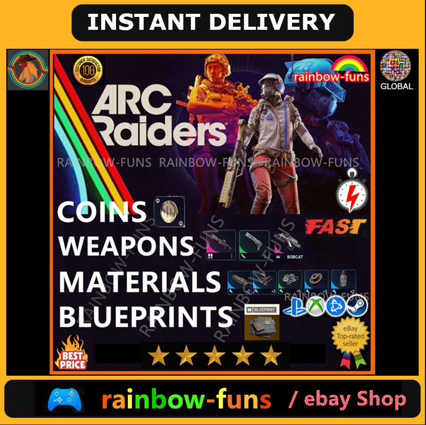 🔥ARC RAIDERS🔥COINS BLUEPRINTS WEAPONS MATERIALS🔥FAST DELIVERY🔥VIRTUAL ITEM
