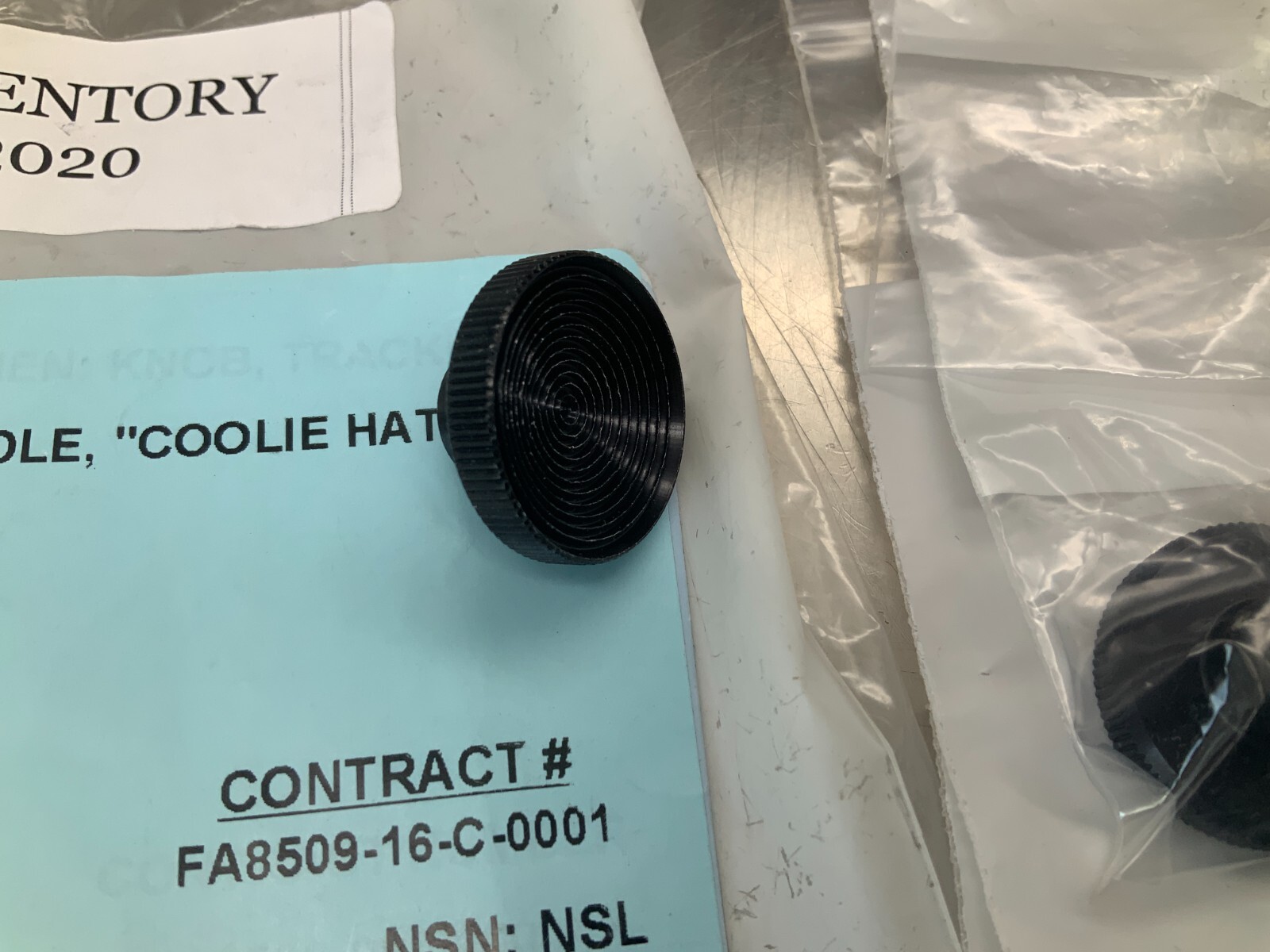 (16) Boeing 363561-1 Helicopter Trackhandle Knob “Coolie Hat”