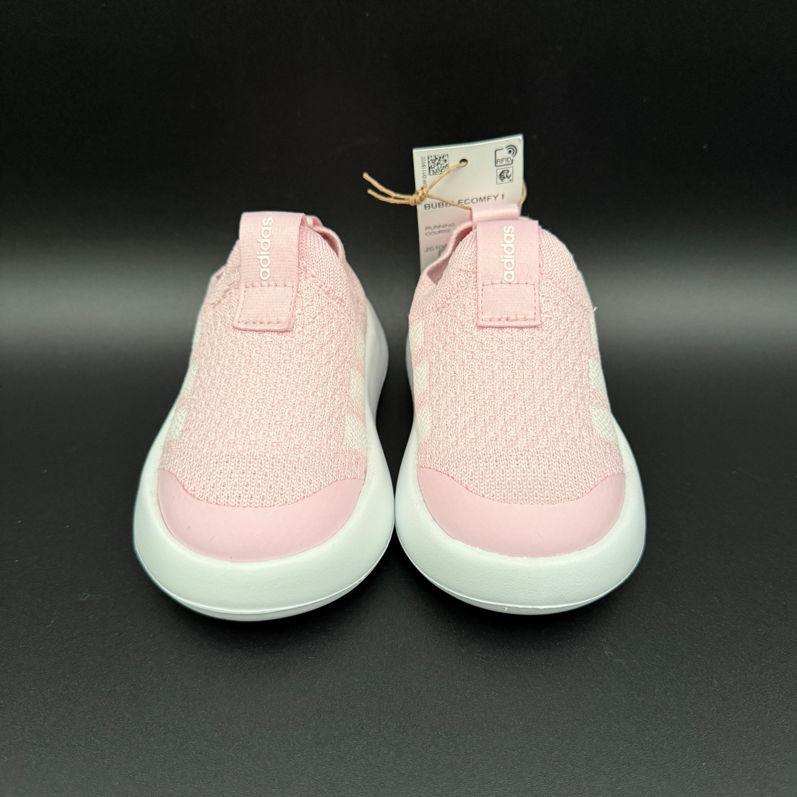 adidas Toddler Bubblecomfy Purple Slip-On Shoes JS1084