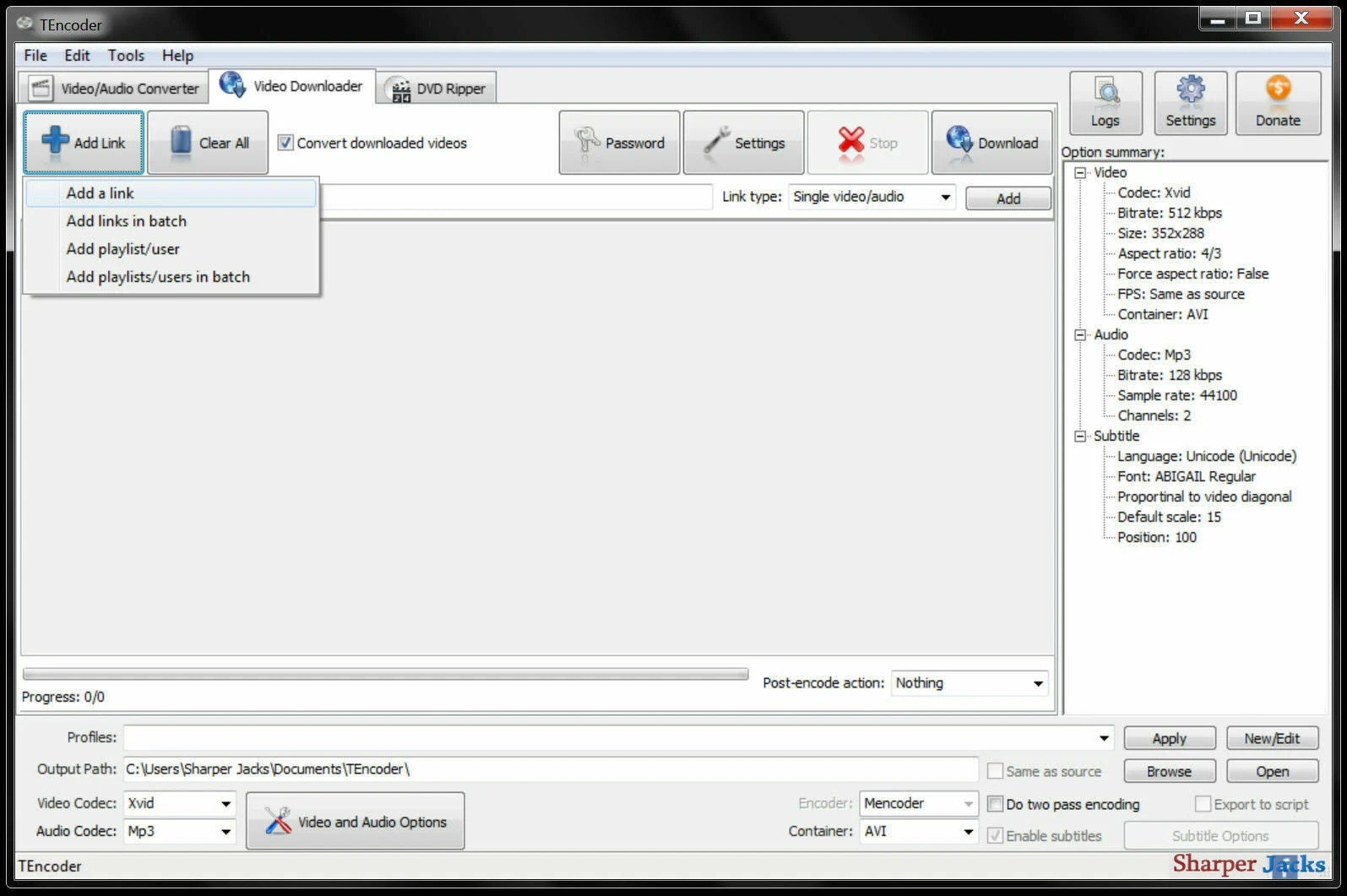 TEncoder 2026 Convert & Download YouTube Movies / Videos / Music CD for Windows