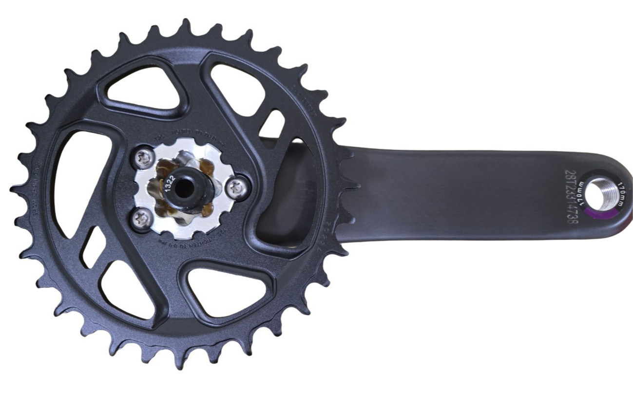 SRAM Truvativ Descendant Eagle Carbon Crankset 12 Speed 32t 170mm DUB Boost MTB