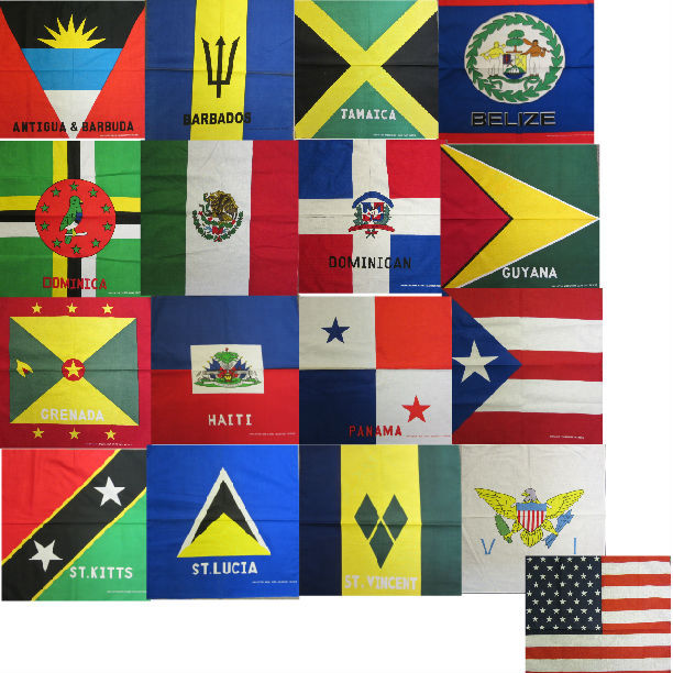 Choose " Country Flag " Design Bandana 100% COTTON 22 X 22" Headwrap Scarf