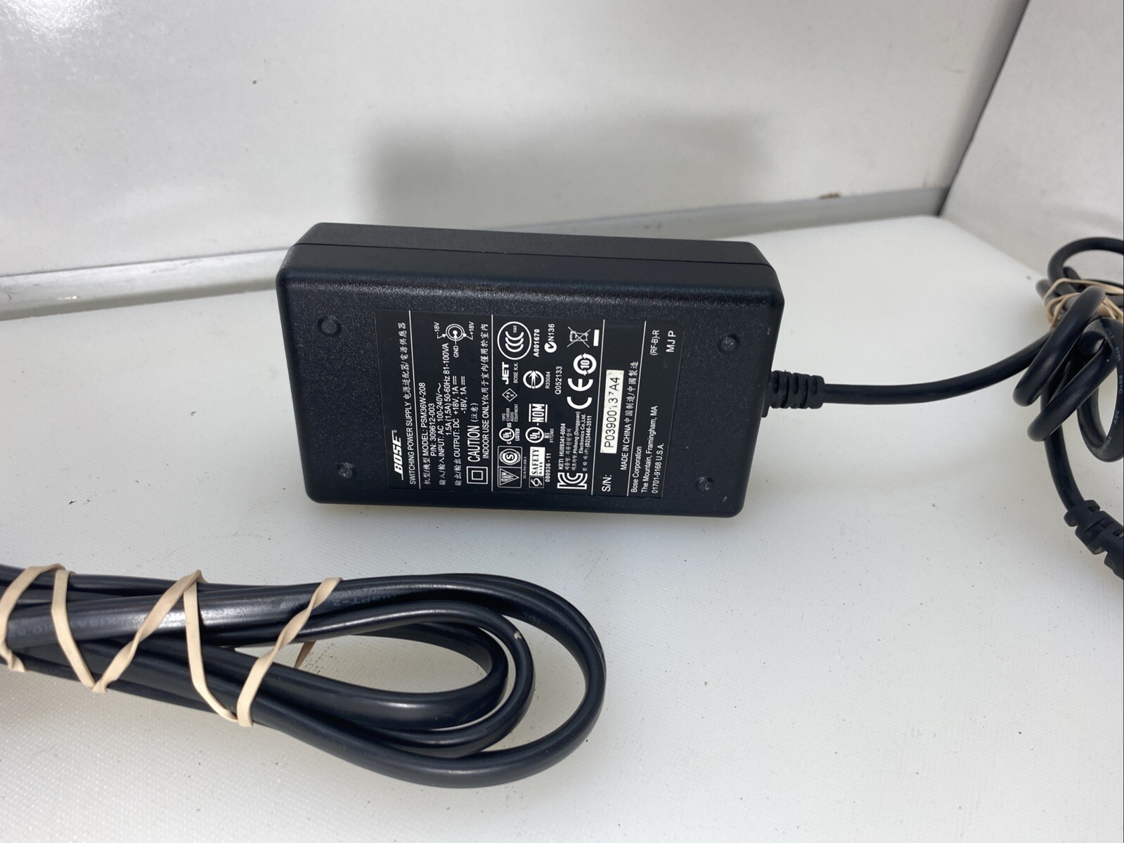 Genuine Bose Sounddock Series 2 Power Supply PSM36W-208 Round Plug PSM 36W-208