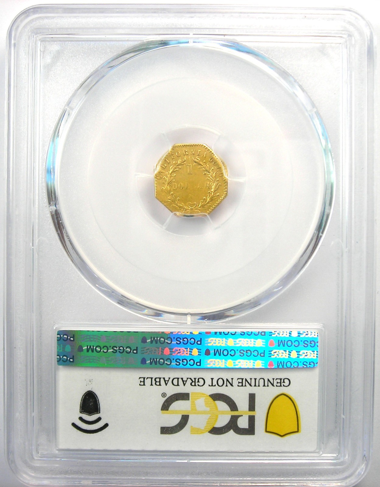 1875 California Indian Gold Dollar G$1 Coin BG-1127 - Certified PCGS AU Details