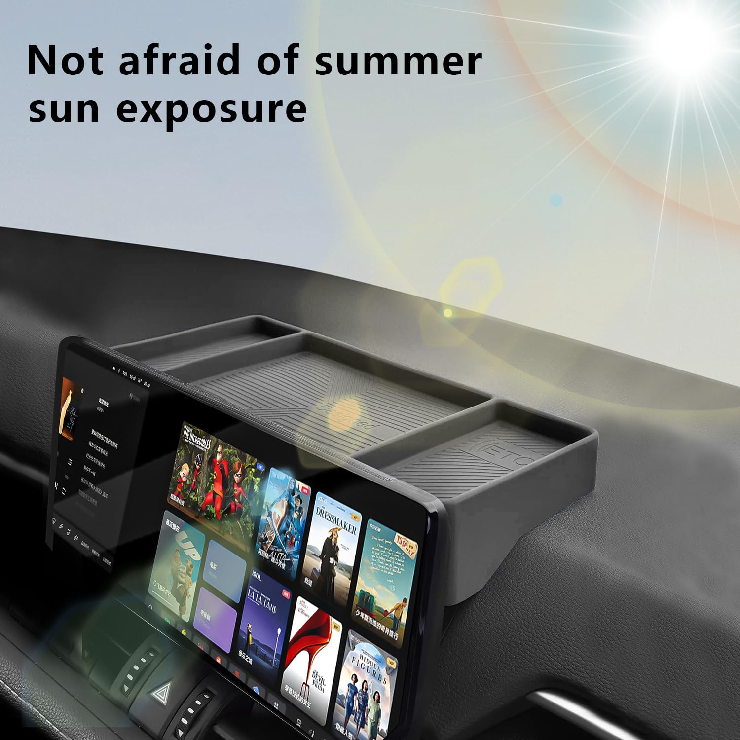 Dashboard Organizer for Toyota 2021-2026 RAV4 /RAV-4 / Wildlander, Silicone D...