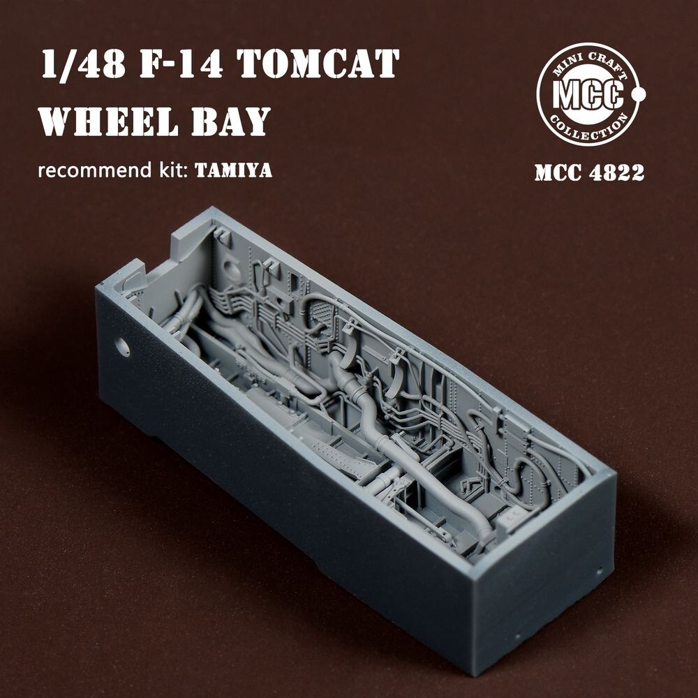MCC 4822 1/48 F-14Tomcat Wheel Bay for TAMIYA