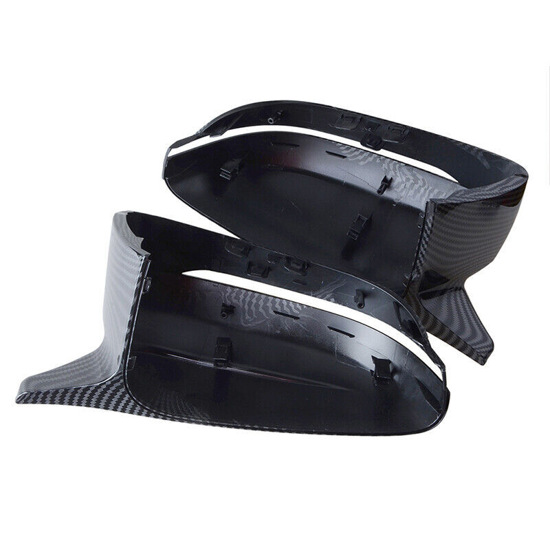 CARBON FIBER FOR BMW G30 G20 G11 G12 M STYLE SIDE MIRROR COVER CAP Clip-ON 17-22