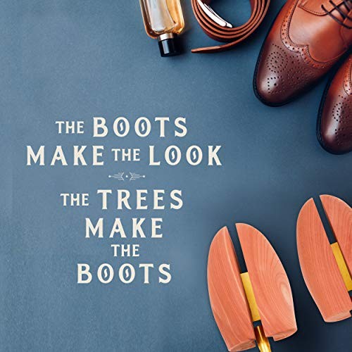 Boss Cedar Boot Tree For Men | Aromatic Red Cedar | Great Medium / 7 - 8.5 US