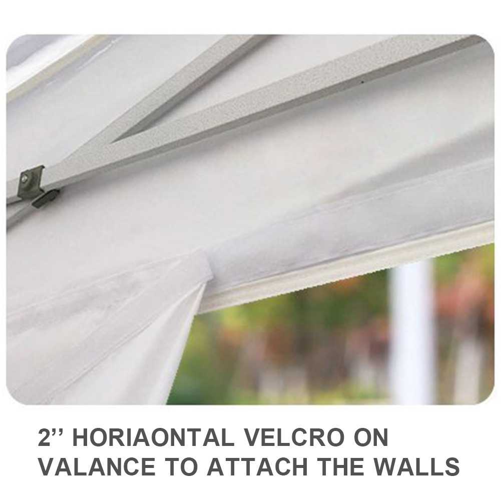 Eurmax Pop Up Replacement Canopy Tent Top Cover Instant Ez Canopy Top Cover ONLY