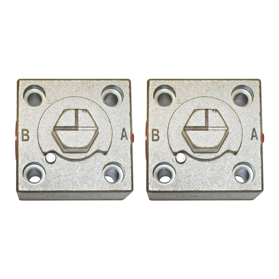 2Pcs Three Way Diverter Valves+Quick Connects+Hoses For 1-1.5Ton Mini Excavator