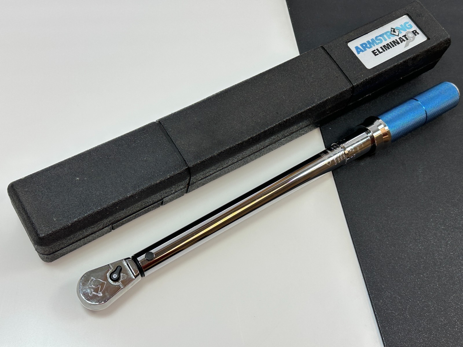 Armstrong Tools USA 3/8" Drive Micrometer Torque Wrench 10 ft/lb - 100 ft/lb