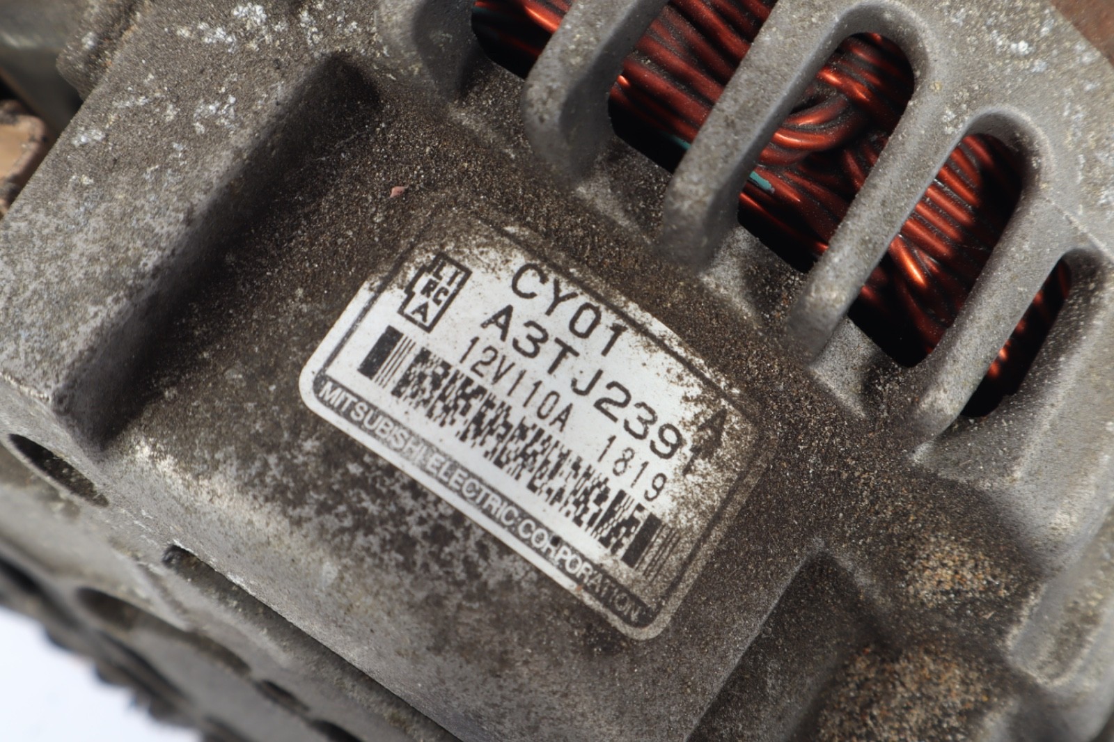 2011-2015 MAZDA CX-9 3.7L ENGINE ALTERNATOR OEM