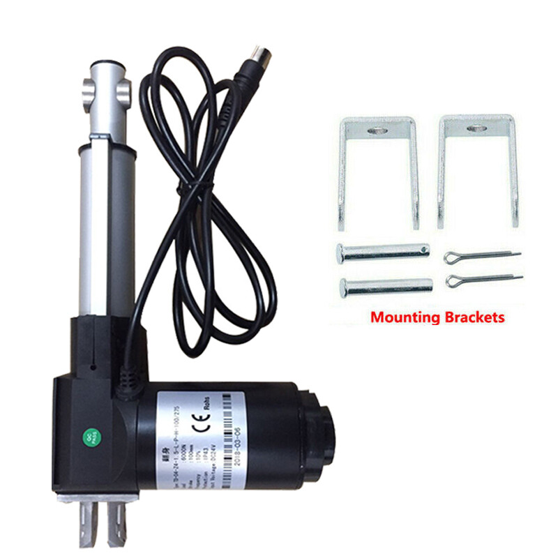 12V Linear Actuator 250N 2000N 6000N 20inch 32" 40" 48 inch 1000MM Heavy Duty