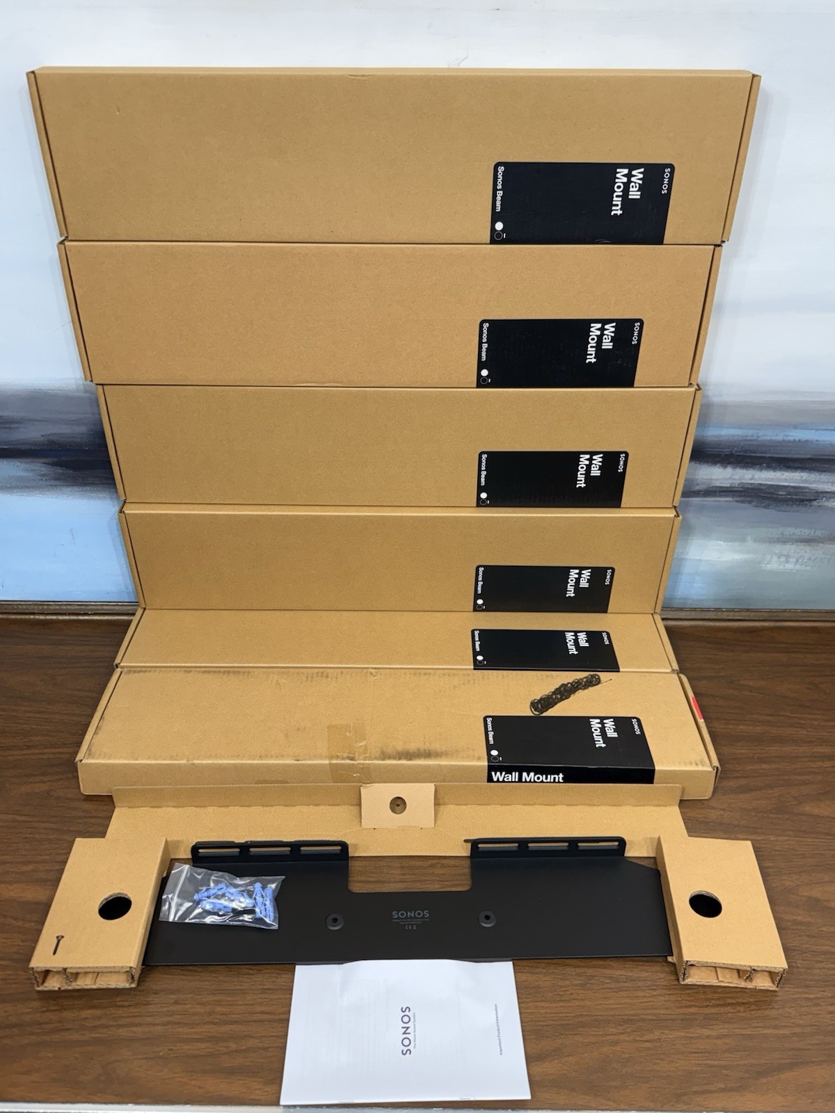 Sonos BM1WMWW1BLK Beam Wall Mount - Black ( PRICE FOR EACH )