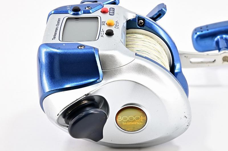 SHIMANO 04 Dendou maru 3000H Big Game Electric reel with cable from JAPAN