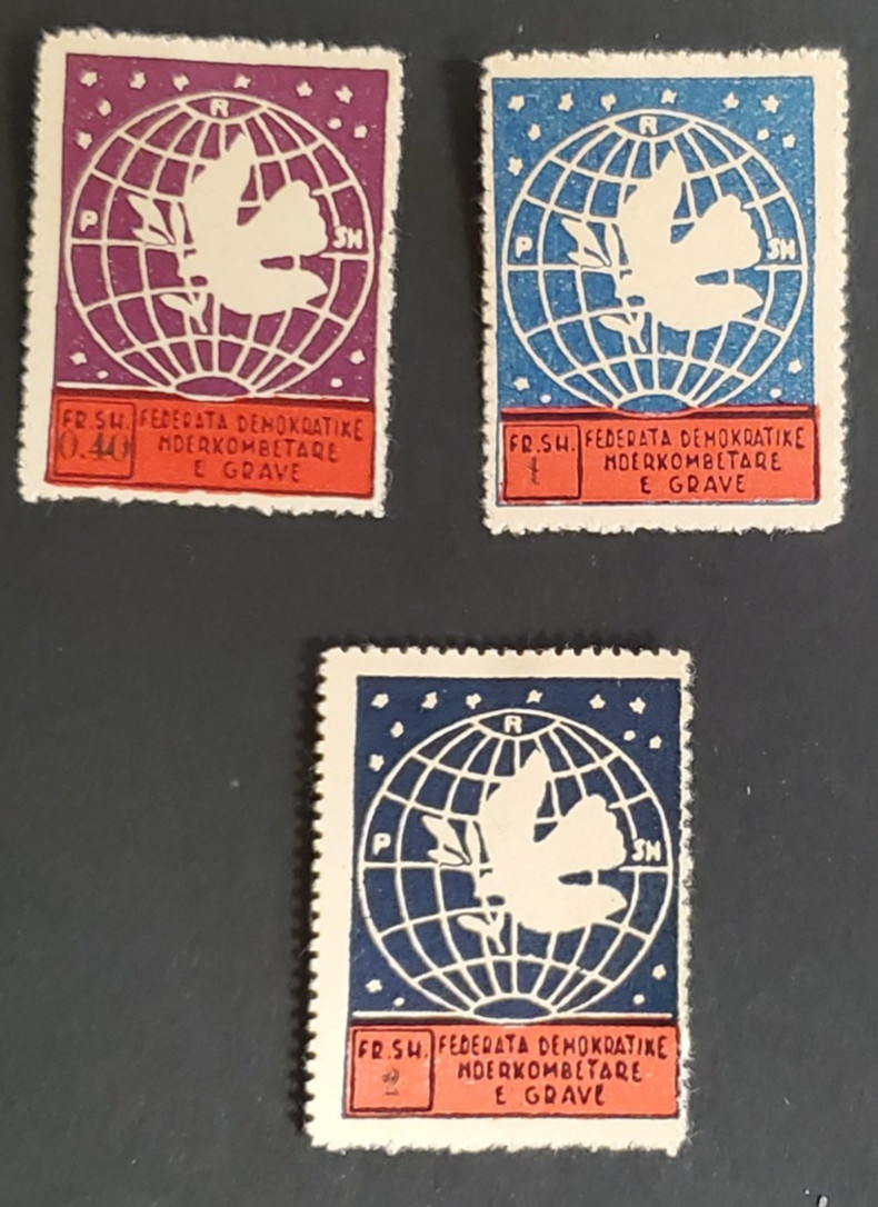 Albania, nice 1946 mint w/hr lot