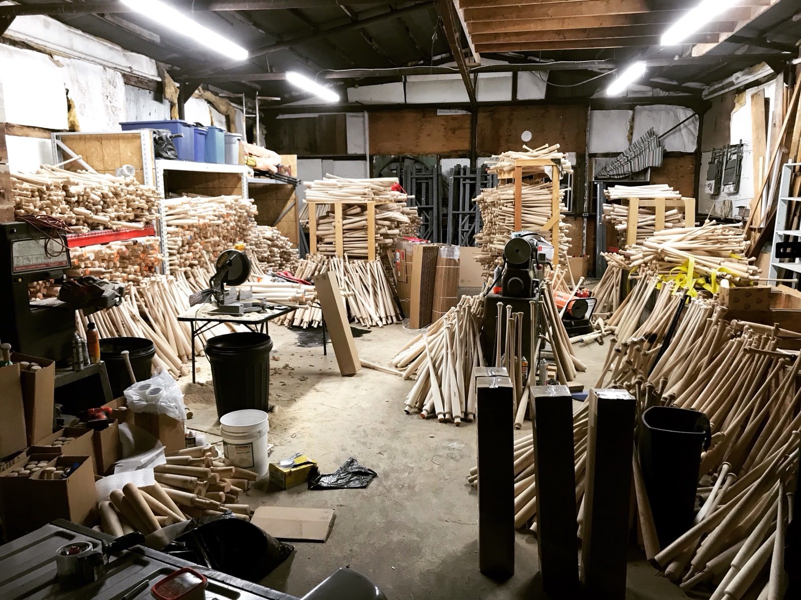 4-34” CRAFT QUALITY Wood Blem Baseball Bats (Free Shipping!)