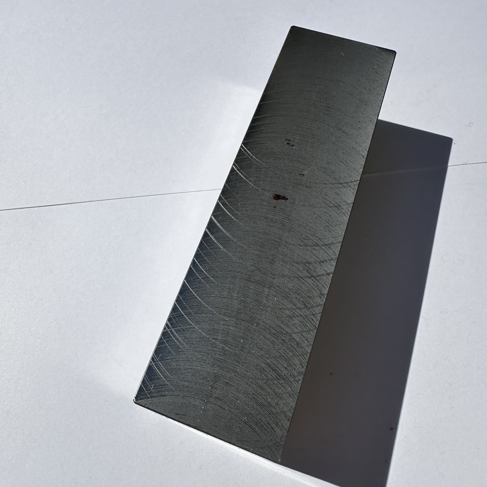 1 Kilo Iron Bullion Bar / Paperweight - Defective Finish (Rust)