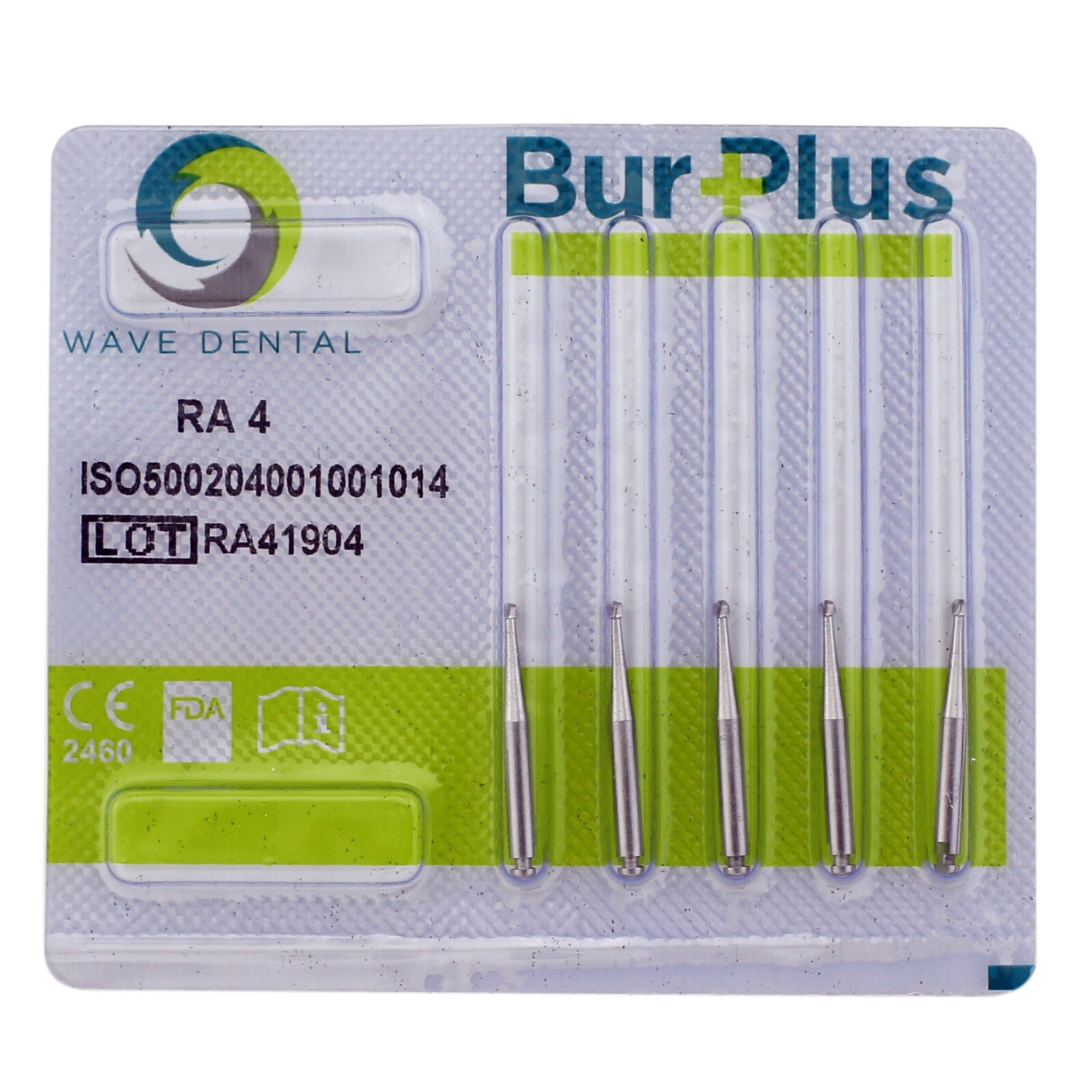 WAVE Dental Round Latch Carbide Bur RA 1 2 3 4 5 6 7 8 Midwest LA For Slow Speed