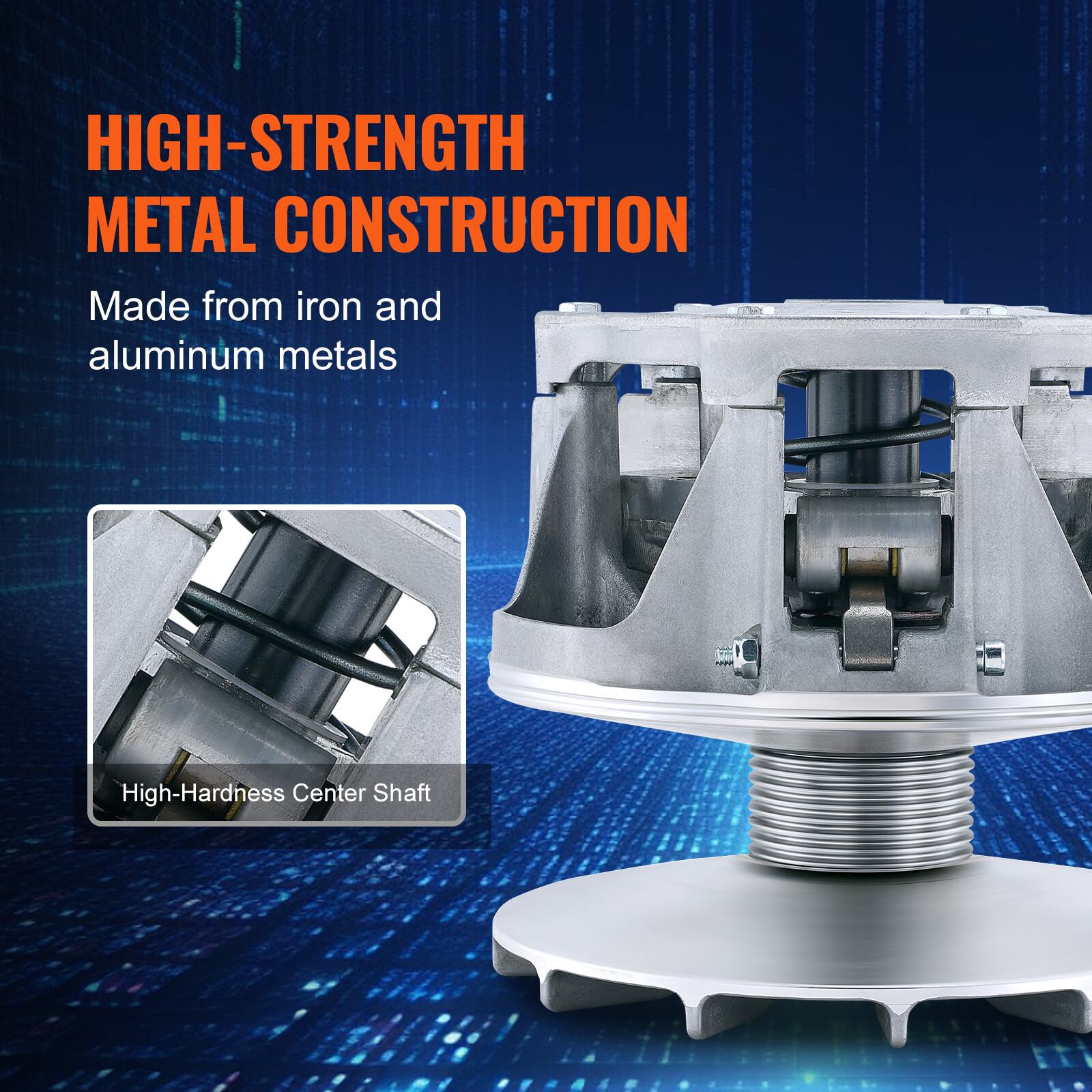 VEVOR Primary Drive Clutch for Polaris RZR 800 10-14 RANGER 800 12-17 #1322996