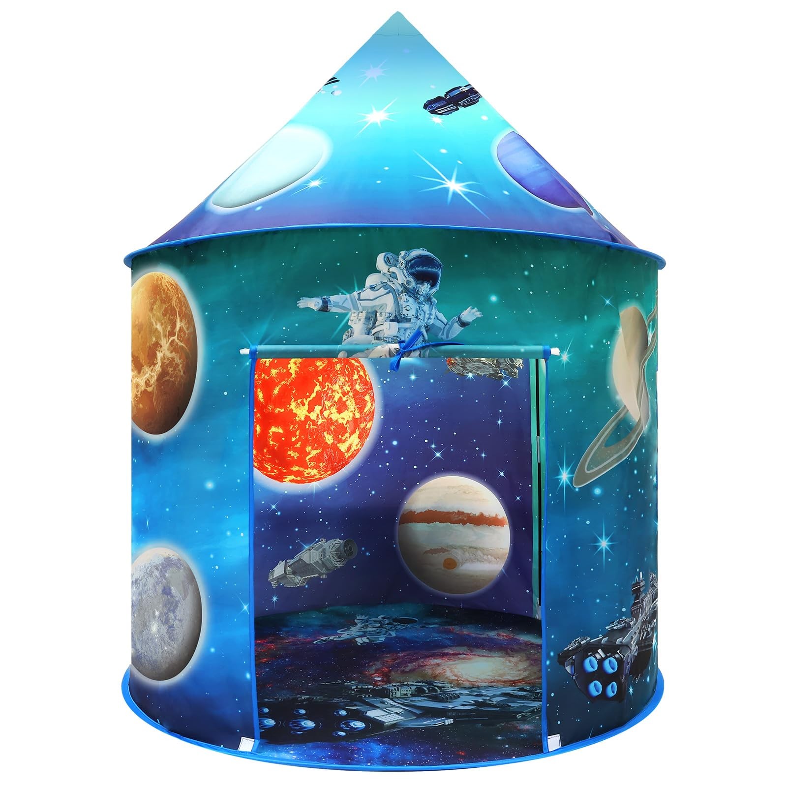 Space World Play Tent Pop Up Kids Indoor Sensory Playhouse Children Foldable ...