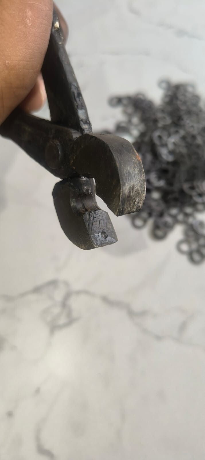 Stainless Steel Jump Rings Flat riveted loose rings/ chainmail repair kit sca