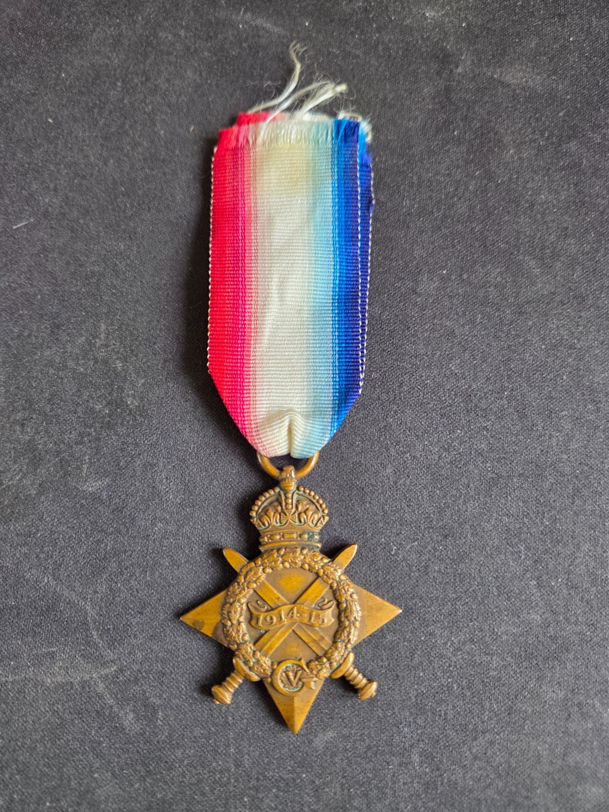 WW 1 Medal, 1914-15 Star. 80231 Gnr J. Statter. R.A.