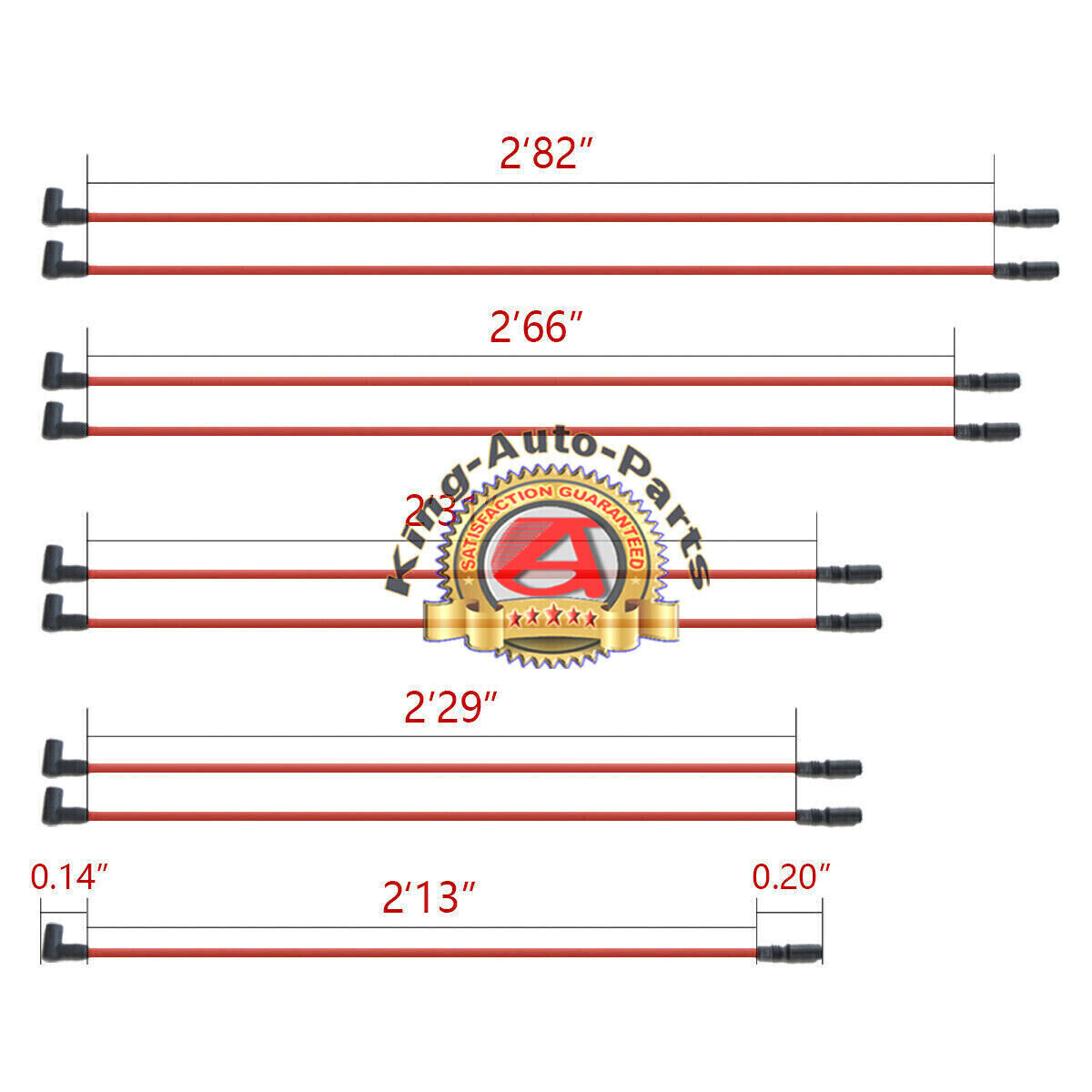 GM01 Distributor & AcDelco Spark Plugs & Wires for 96-02 GMC Cadillac Chevy 5.7L