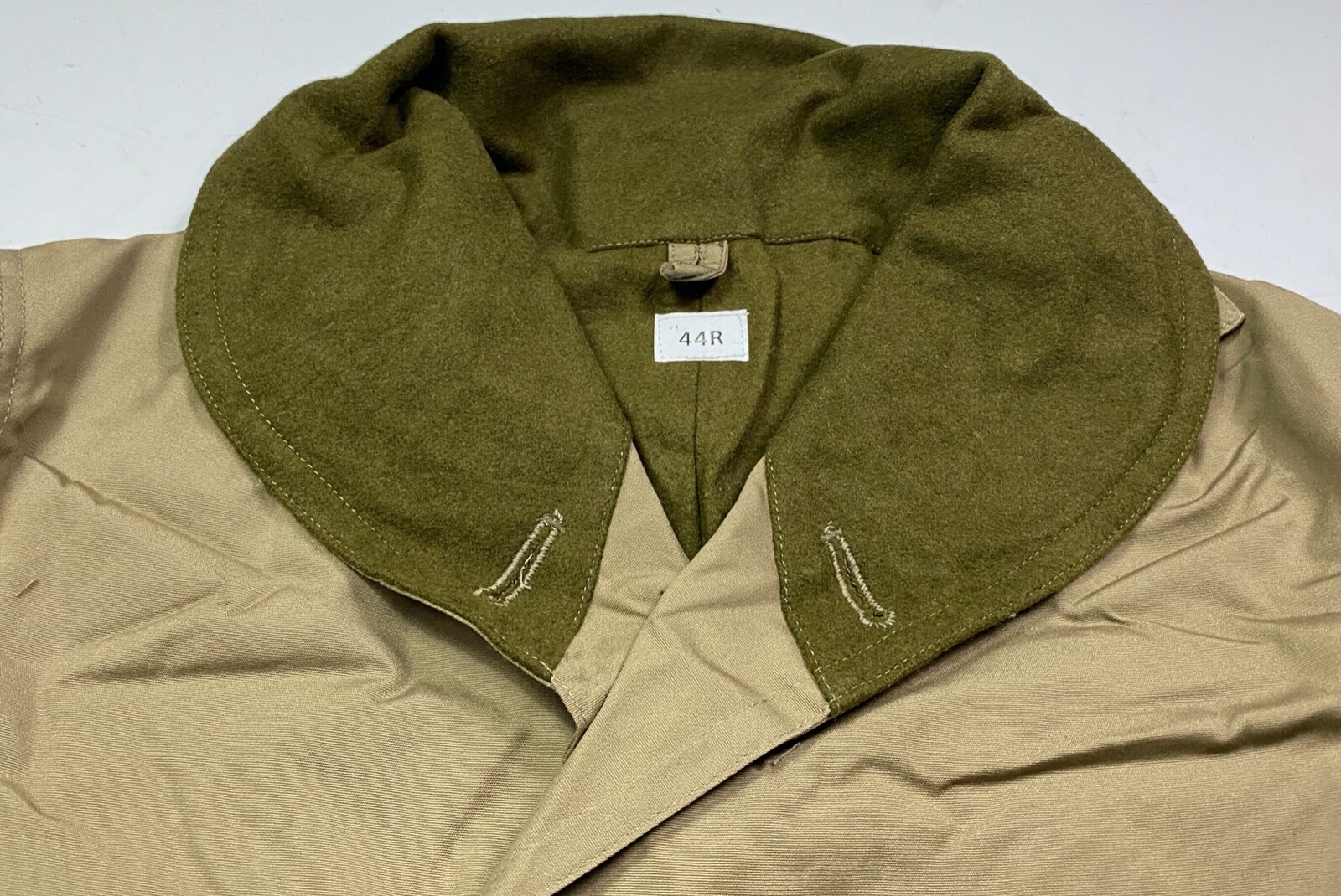 WWII US "JEEP" MACKINAW WINTER JACKET COAT- SIZE 4 (46R, 48R)