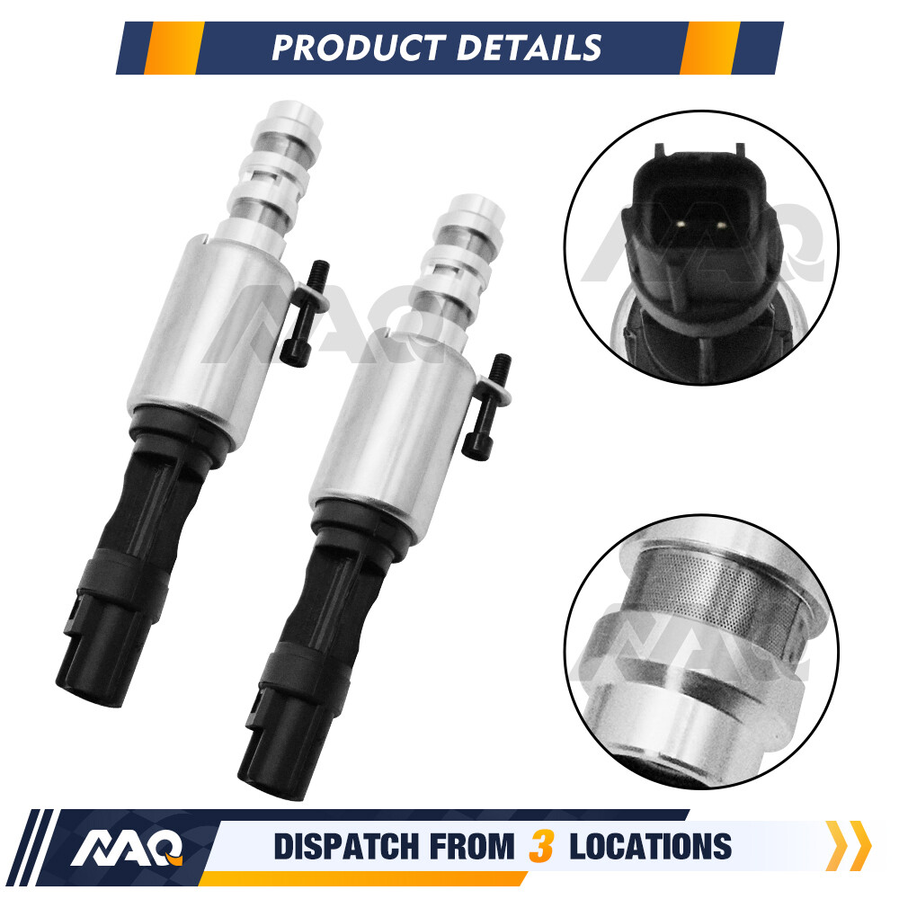 2X VCT VVT Variable Timing Solenoid Valve for Ford F-150 4.6L 5.4L 2004-2010