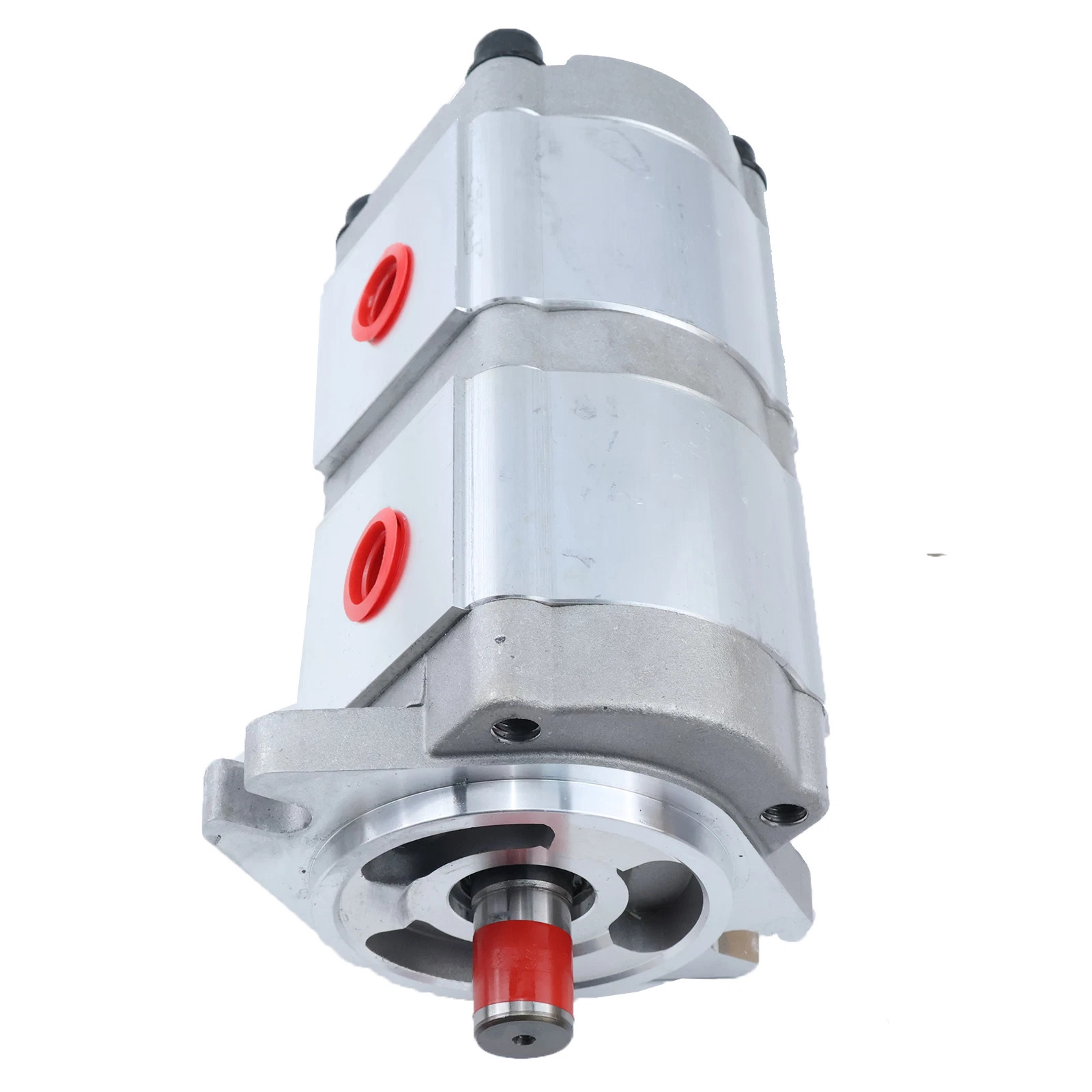 Hydraulic Tandem Double Gear Pump HGP-33A-F8/8R Excavator Loader Shaft 19.05mm