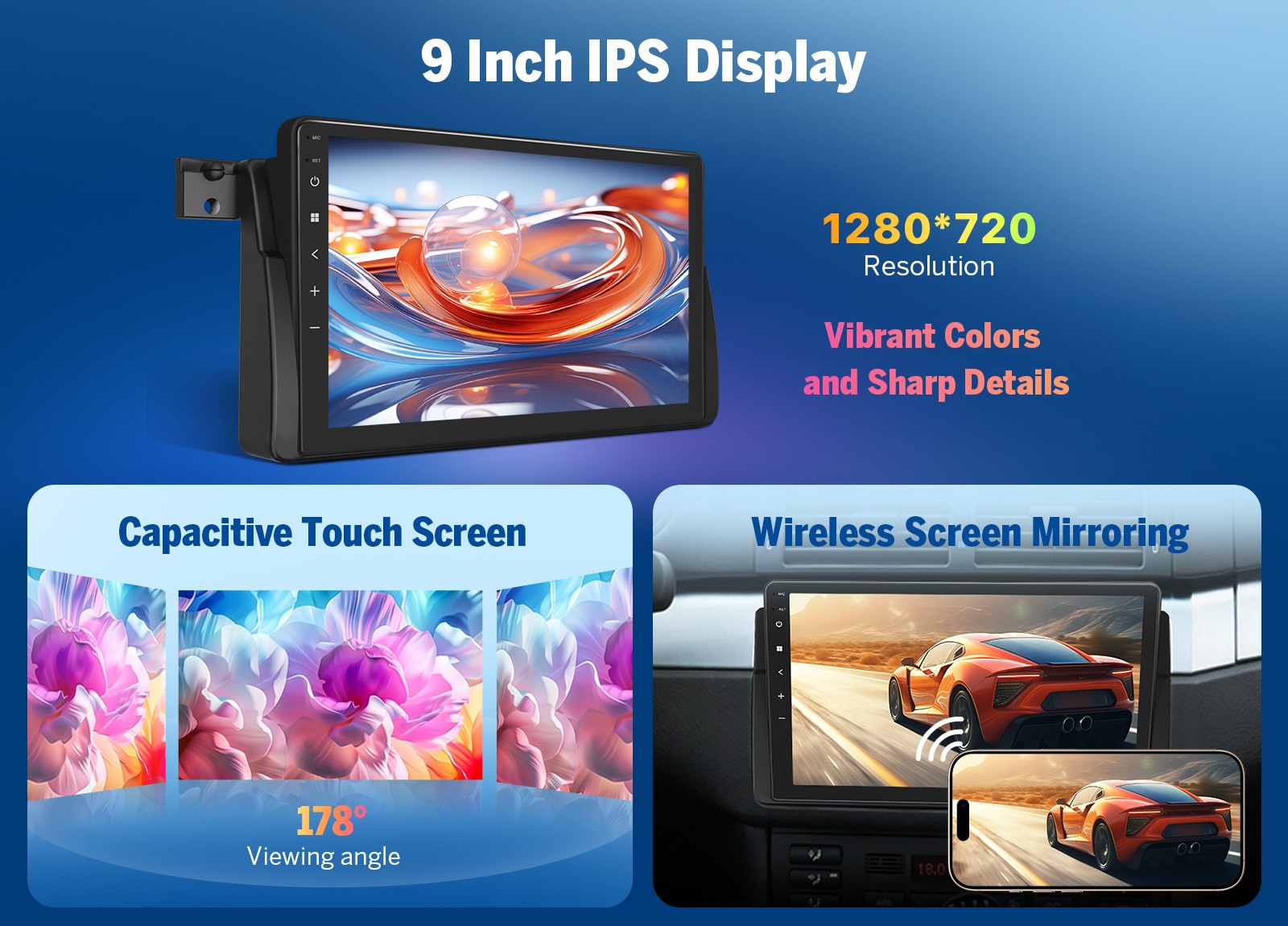 CAM+DVR+9"Android Auto 14 for BMW E46 325i 328i 330i Car Radio Head Unit CarPlay