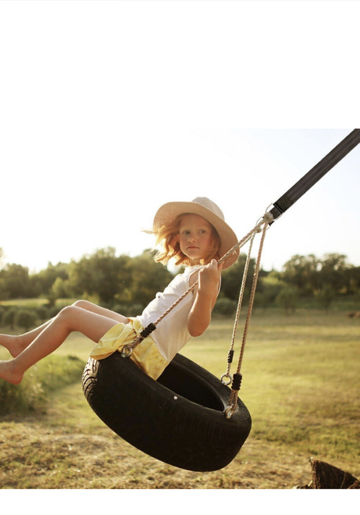 Tree Swing Straps (Set of 2), Tree Hanging Kits 5ft Length with 2 Heavy Duty