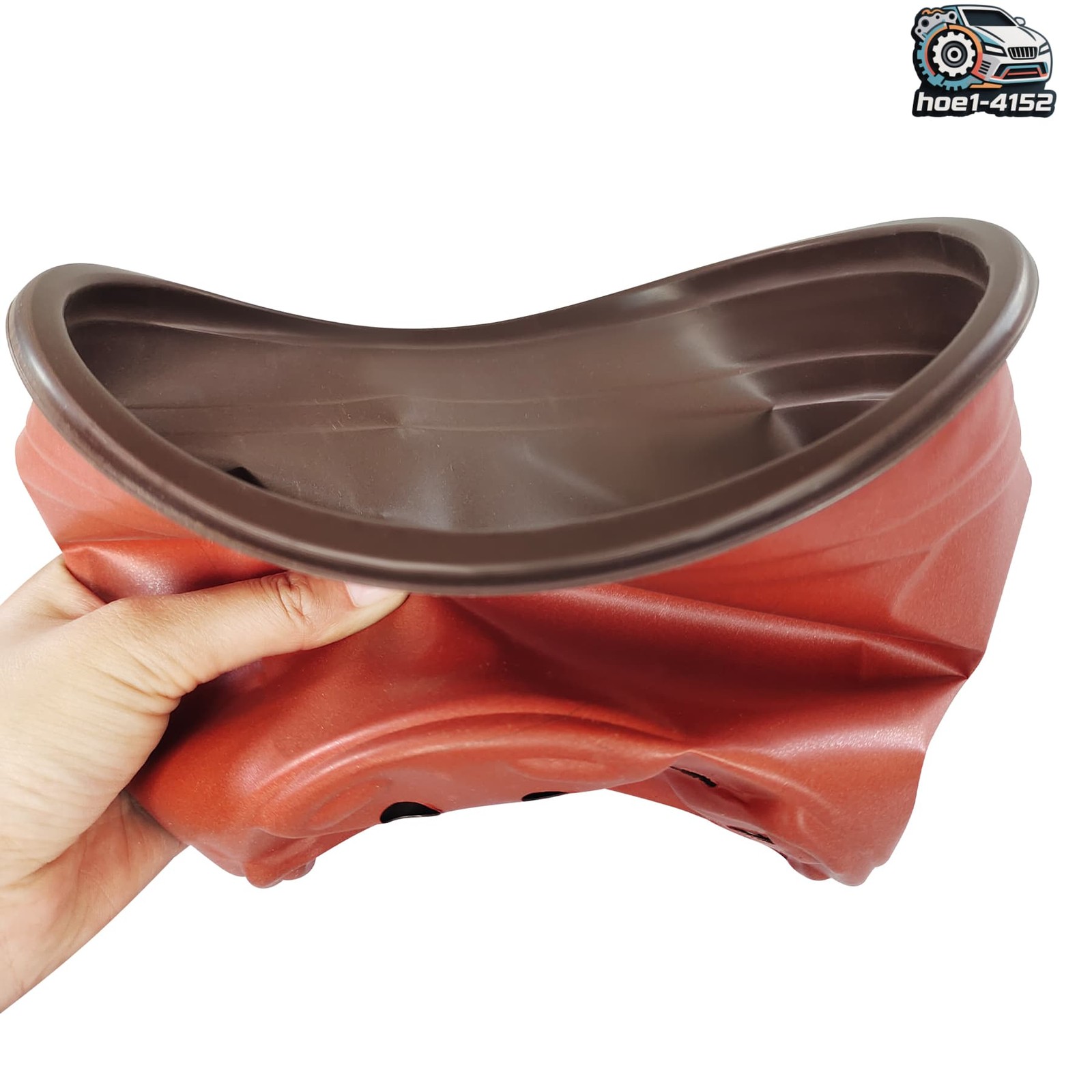 Premium 6 Inch Red Plastic Plant Pots 100Pcs Nursery Succulent Seedling Pots