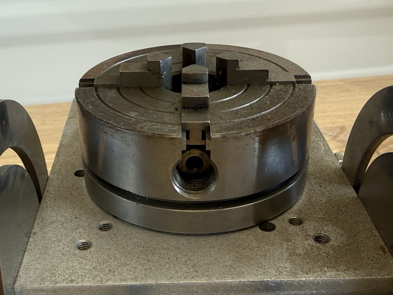 Sherline 3750 Tilting Angle Table Sine Plate for Milling Vise With 4 Jaw Chuck