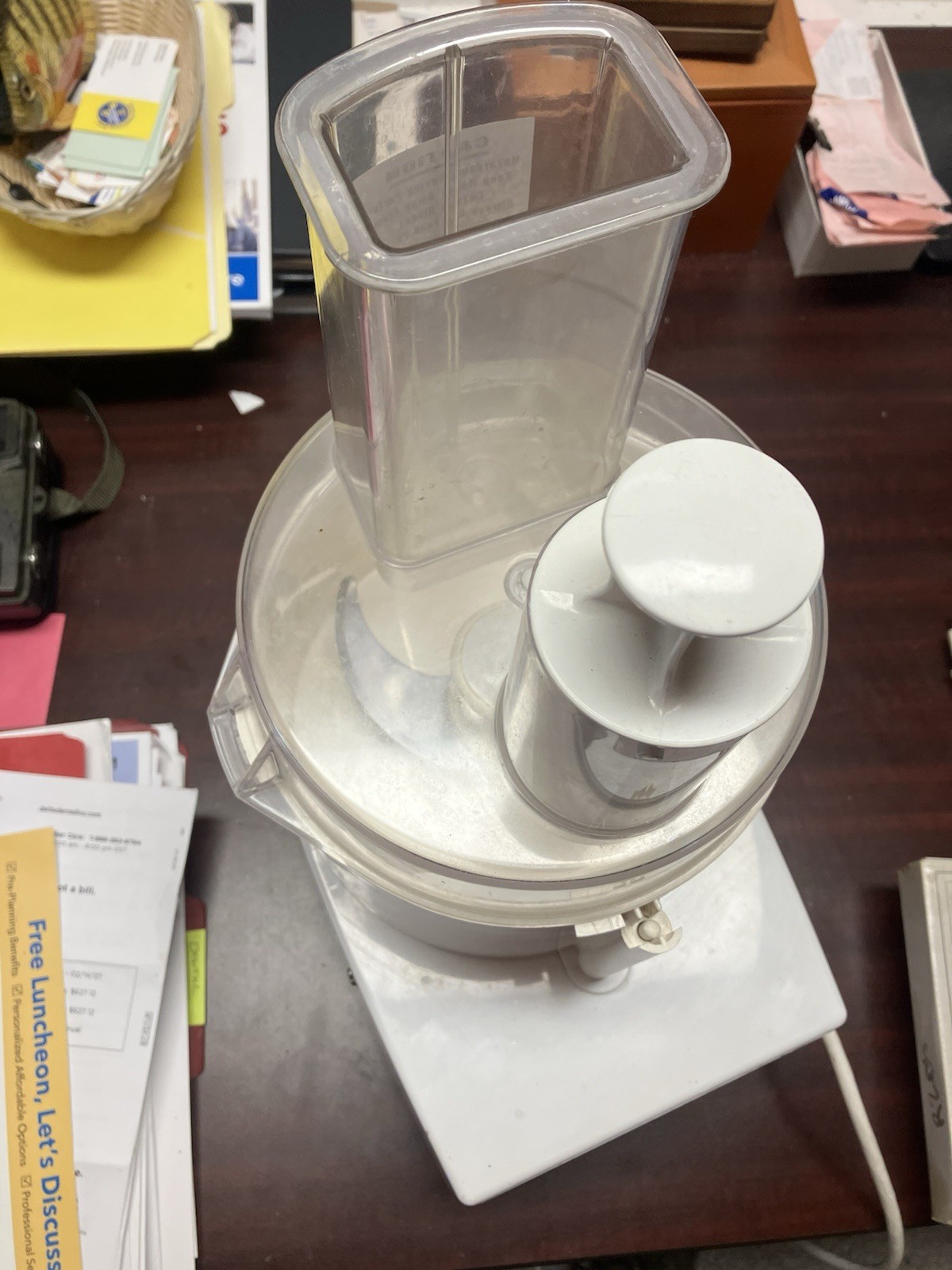 Robo Coupe 100 / W Attachments and Manual Made In France