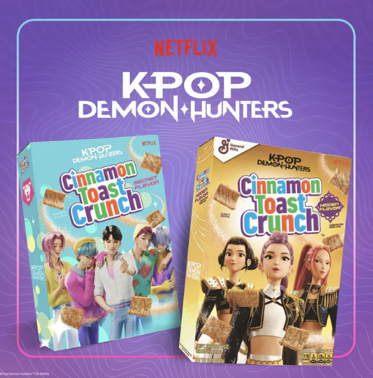Cinnamon Toast Crunch x KPop Demon Hunters Box Set (2 Boxes) In Hand Ships ASAP
