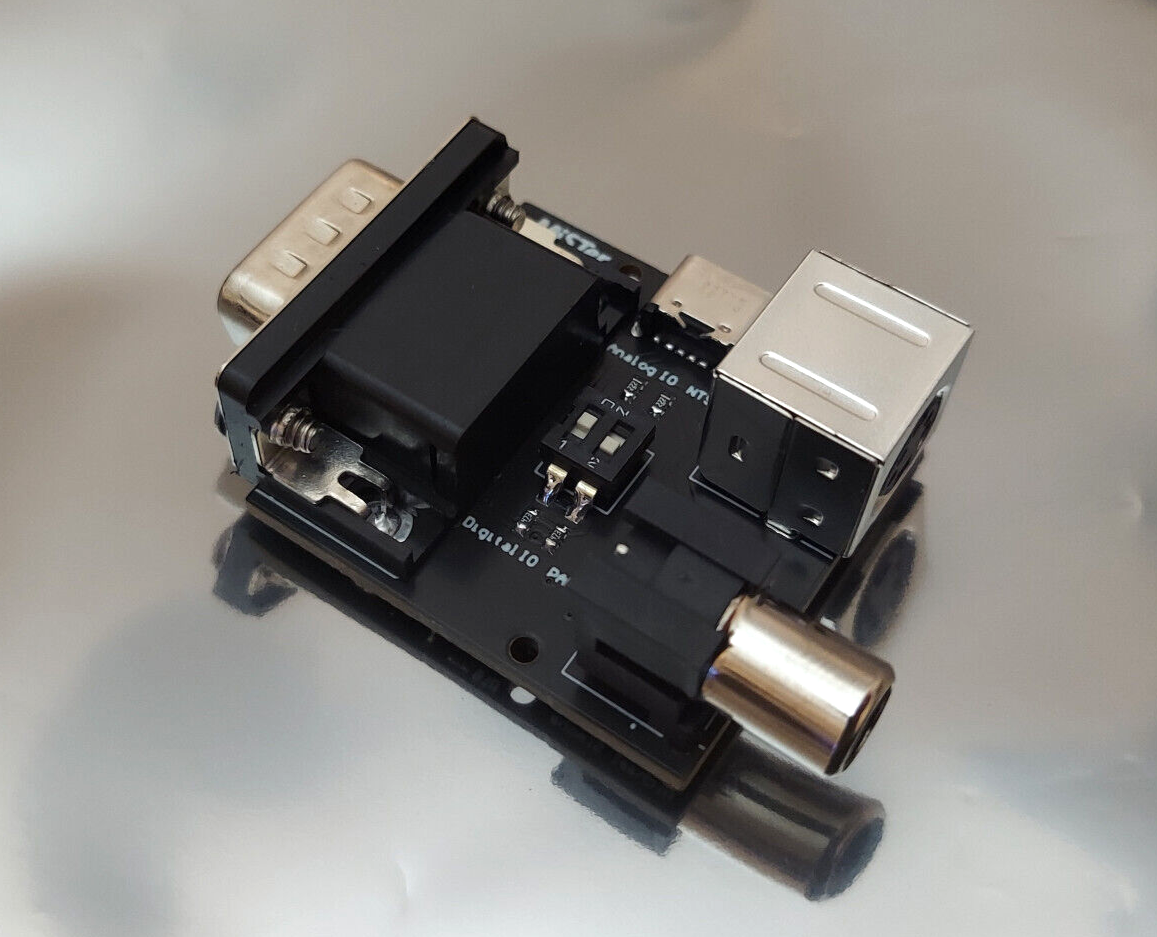 MiSTer FPGA Active Y/C Composite and S-Video Adapter w/ Case (New Version)