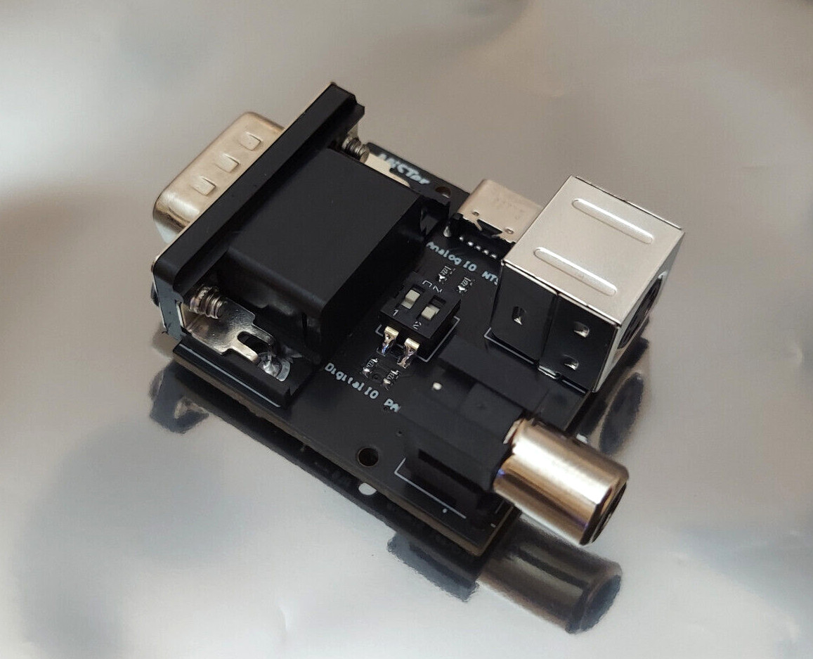 MiSTer FPGA Active Y/C Composite and S-Video Adapter w/ Case