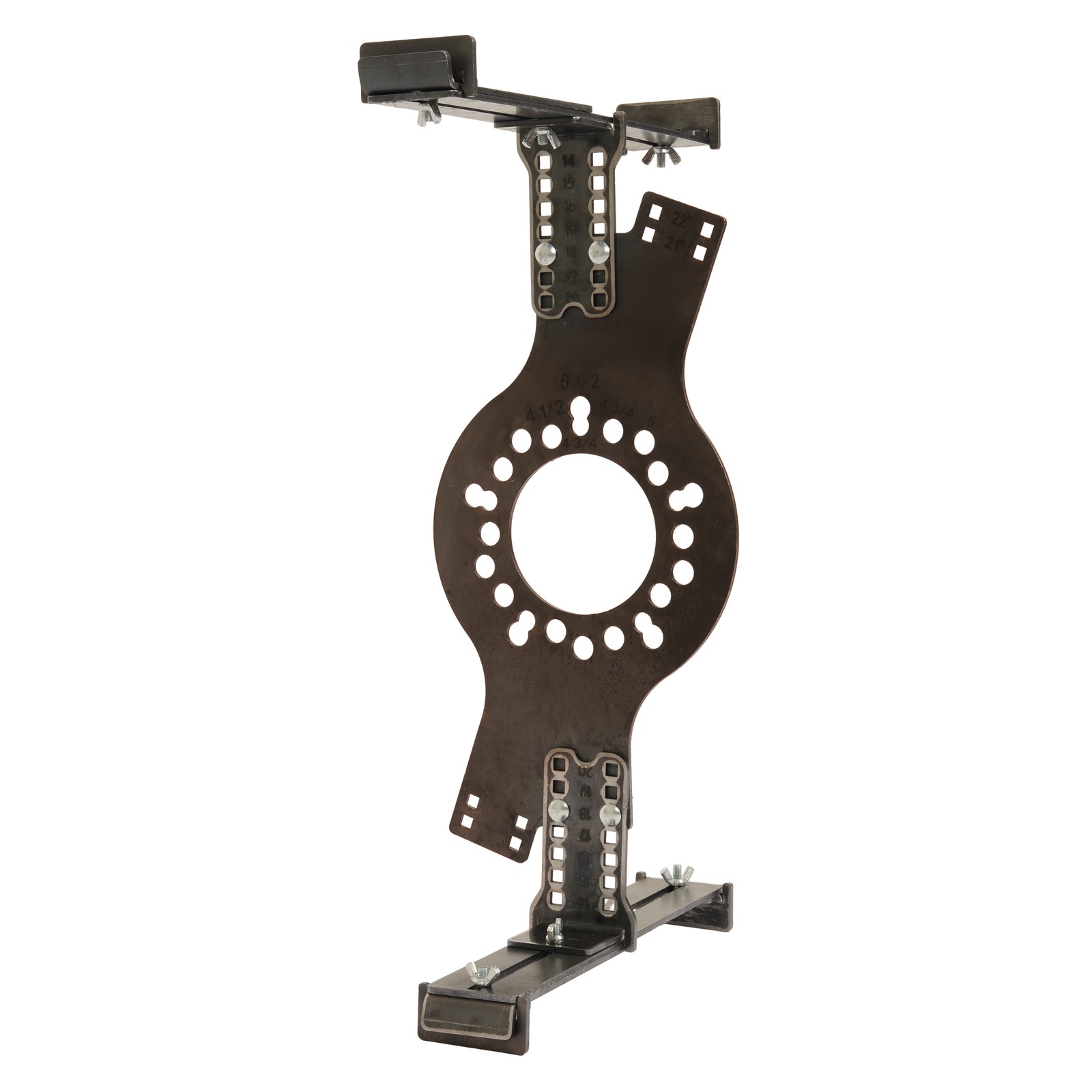 5-Lug Bolt Pattern Wheel Fitment Simulator Tool Tire/Rim Size Measuring Mockup