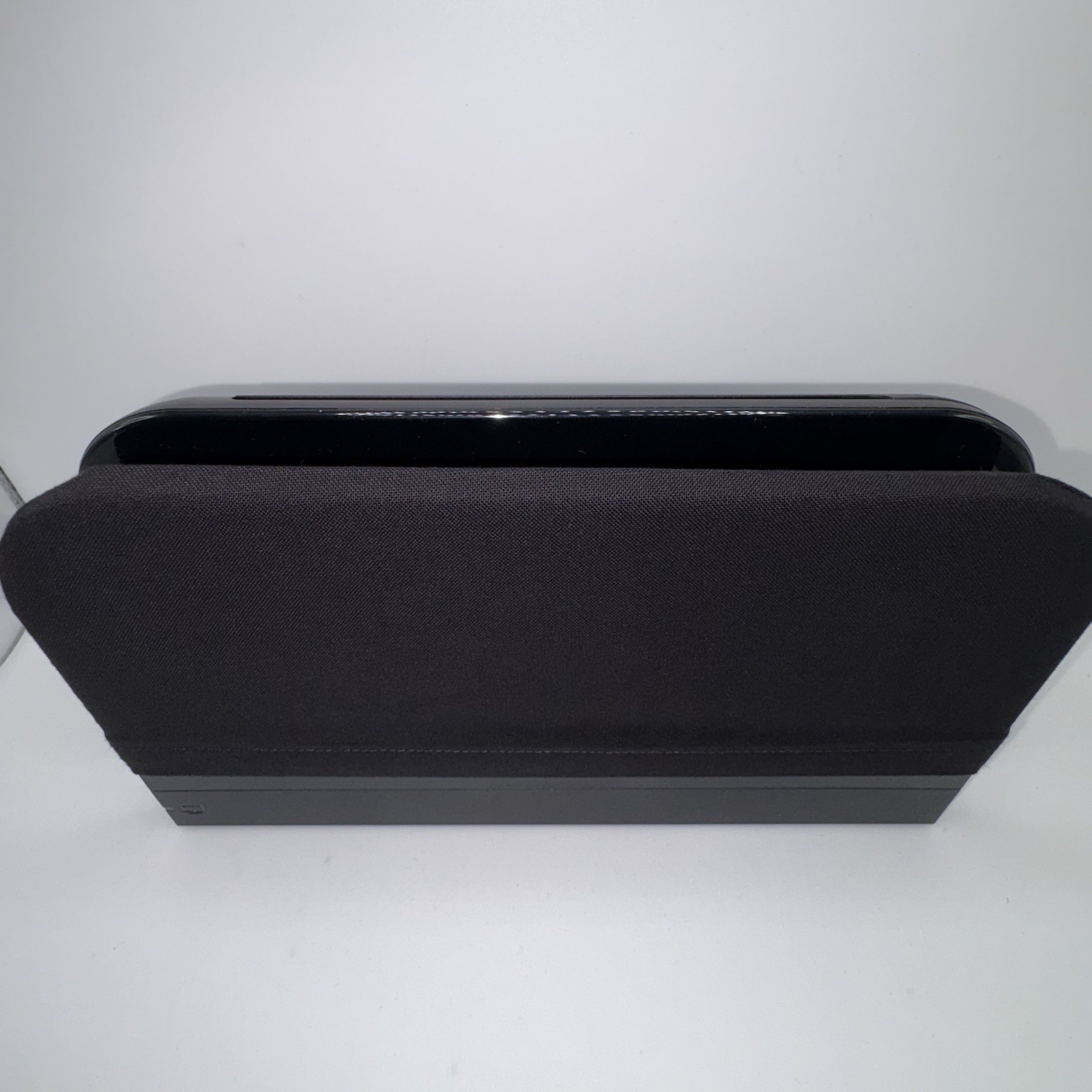 Nintendo Switch 2 Dock Cover Screen Protector Decor Sleeve Dock Sock Plain Black