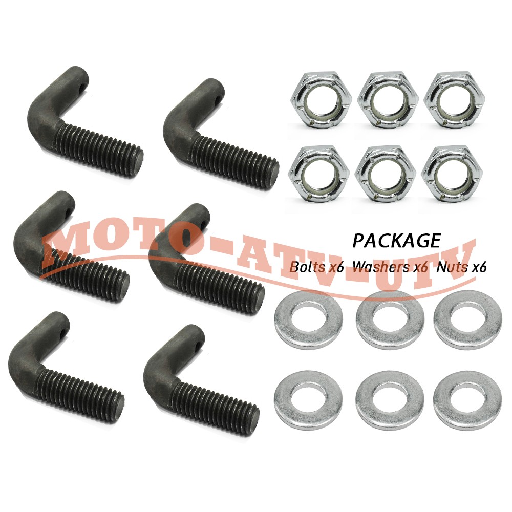 Tree Kicker Mounting Hardware Kit Set for Polaris RZR XP 1000 Turbo S 2016-2021
